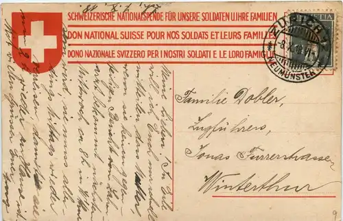 Schweizer Armee - Schweizer Natiionalspende -255834