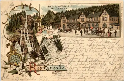 Gruss aus Romkerhalle - Litho -255856