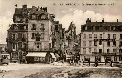 Le Treport - La Place de la Batterie -86884