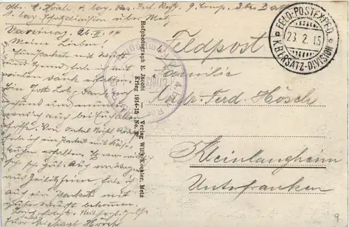 Rouvres - Feldpost -256358