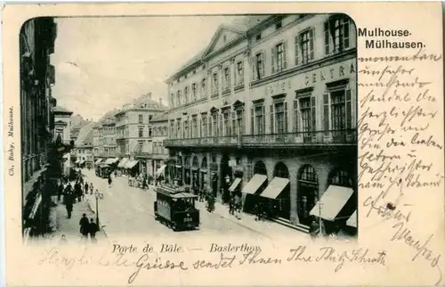 Mulhouse - Porte de Bale - Tramway -86936