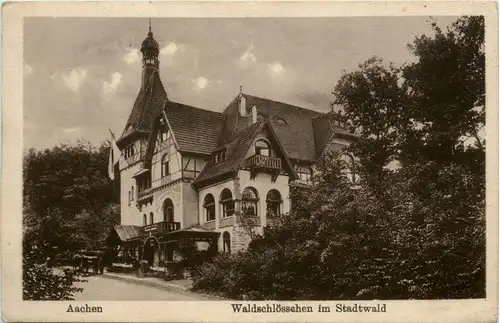 Aachen - Waldschlösschen im Stadtwald -256776