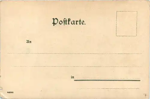 Baden-Baden - Litho Künstlerkarte K. Mutter -256412