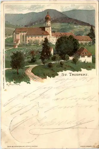 St. Trudpert - Litho -256910