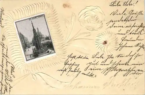 Nürnberg - der schöne Brunnen -256144