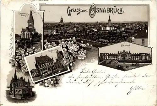 Gruss aus Osnabrück - Litho -255854