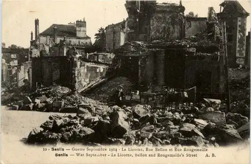 Senlis - Guerre Septembre 1914 -256326