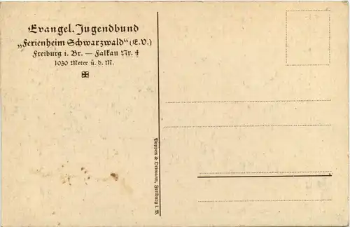 Falkau - Evang. Jugendbund Freiburg -256848