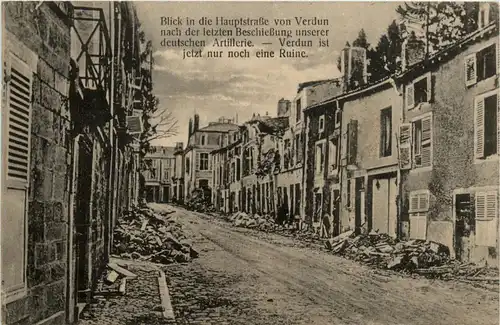 Verdun Hauptstrasse - Feldpost -256360