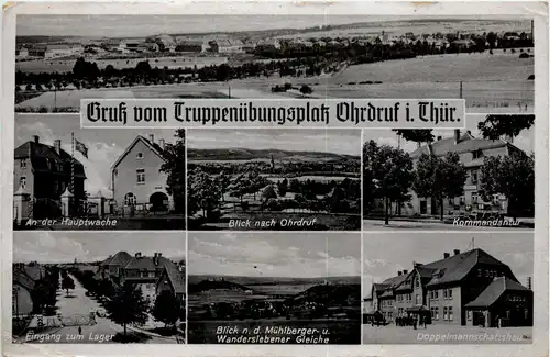 Ohrdruf in Thüringen - Truppenlager - Feldpost -257674