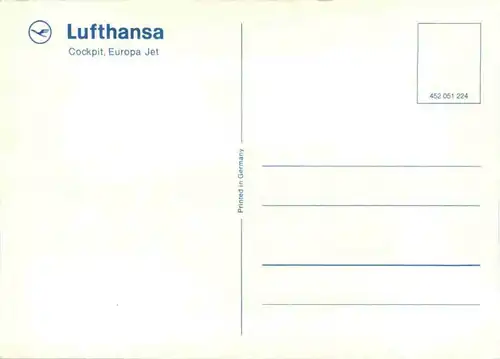 Lufthansa - Cockpit -212296