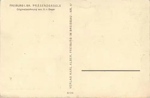 Freiburg - Präsenzgässle -257242