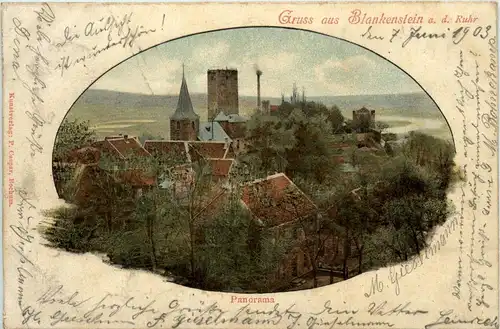 Gruss aus Blankenstein an der Ruhr -256748