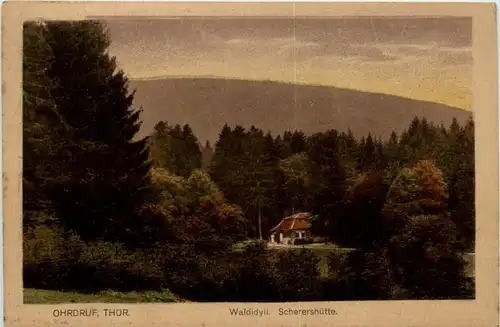 Ohrdruf in Thüringen - Waldidyll -257698