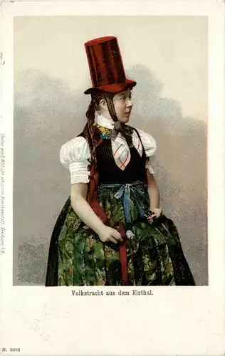 Volkstracht aus dem elzthal -256898