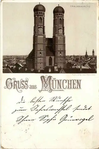 Gruss aus München - Litho -255662