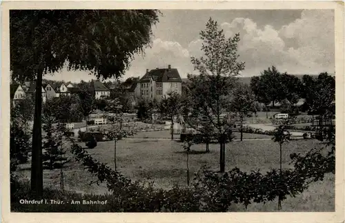 Ohrdruf - Am Bahnhof -257456