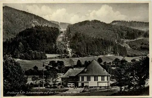 Freiburg - Schwebebahn auf dem Schauinsland -256924