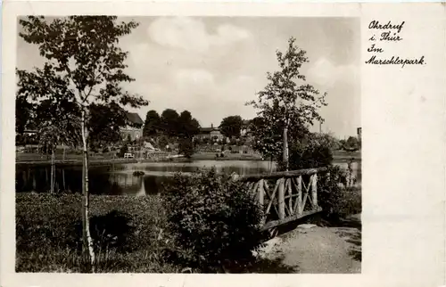 Ohrdruf in Thüringen - Marschlerpark -257544