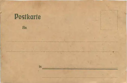 Alte Bauwerke zu Saalfeld - Litho -256830