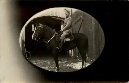 Monchy au Bois - Soldat auf Pferd -255888