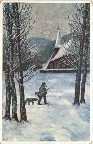 Jäger - Künstlerkarte -255948