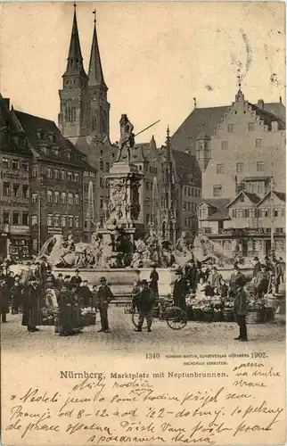 Nürnberg - Marktplatz -256134