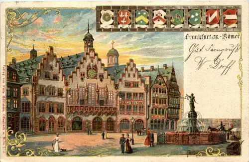 Gruss aus Frankfurt - Litho -250252