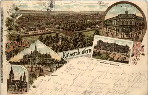 Gruss aus Kaiserslautern - Litho -250376