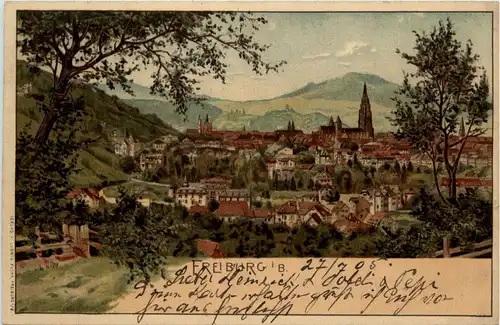 Freiburg - Litho -257340