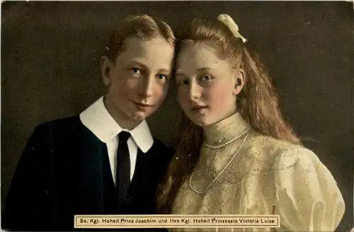 Prinz Joachim - Prinzessin Victoria Luise -250136