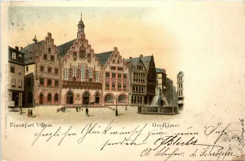 Gruss aus Frankfurt - Litho -250258