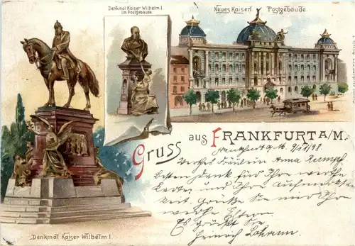 Gruss aus Frankfurt - Litho -250230