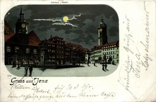 Gruss aus Jena - Litho -250920