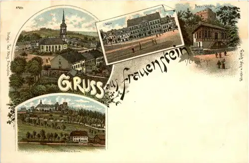 Gruss aus Frauenstein - Litho -256658