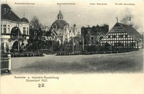 Düsseldorf - Gewerbe und Industrie Ausstellung 1902 -250544