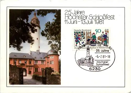 Fankfurt - Höchster Schlossfest 1981 -250034