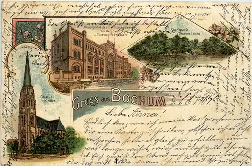 Gruss aus Bochum - Litho -256780