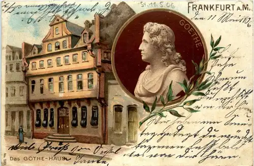 Gruss aus Frankfurt - Litho -250242