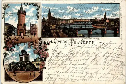 Gruss aus Frankfurt - Litho -250200