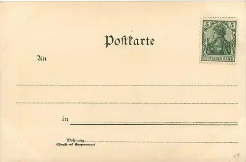 Gruss aus Königstein im Taunus - Litho -250946