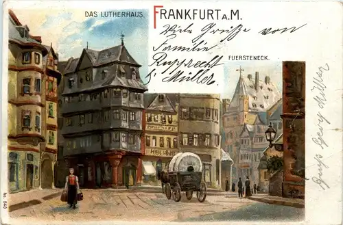 Gruss aus Frankfurt - Litho -250244