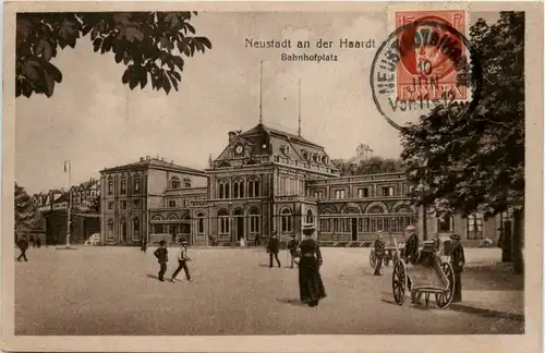 Neustadt an der Hardt - Bahnhofplatz -251618