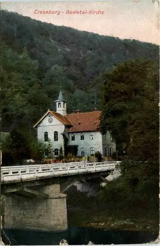 Treseburg - Bodetal Kirche -251170