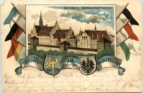 Nürnberg - Zum 50jährigen Jubiläum - Litho -251240