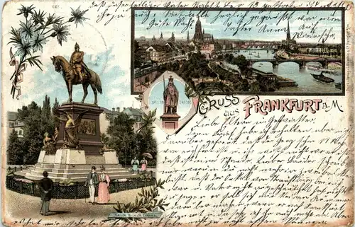 Gruss aus Frankfurt - Litho -250286