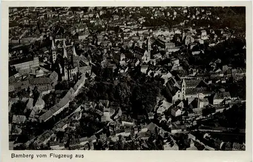 Bamberg vom Flugzeug -250308