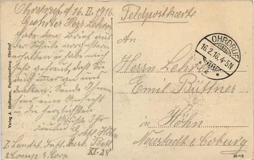 Ohrdruf in Thüringen - stutzhaus -257702