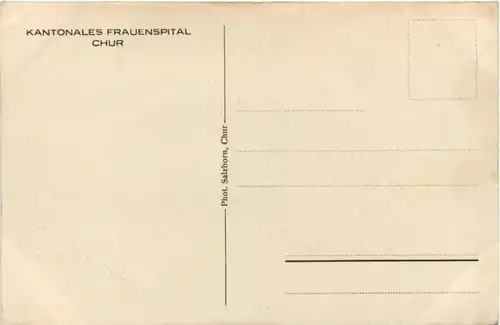 Chur - Kantonales Frauenspital -216652