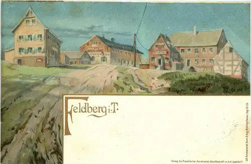 Feldberg im Taunus - Litho -250978